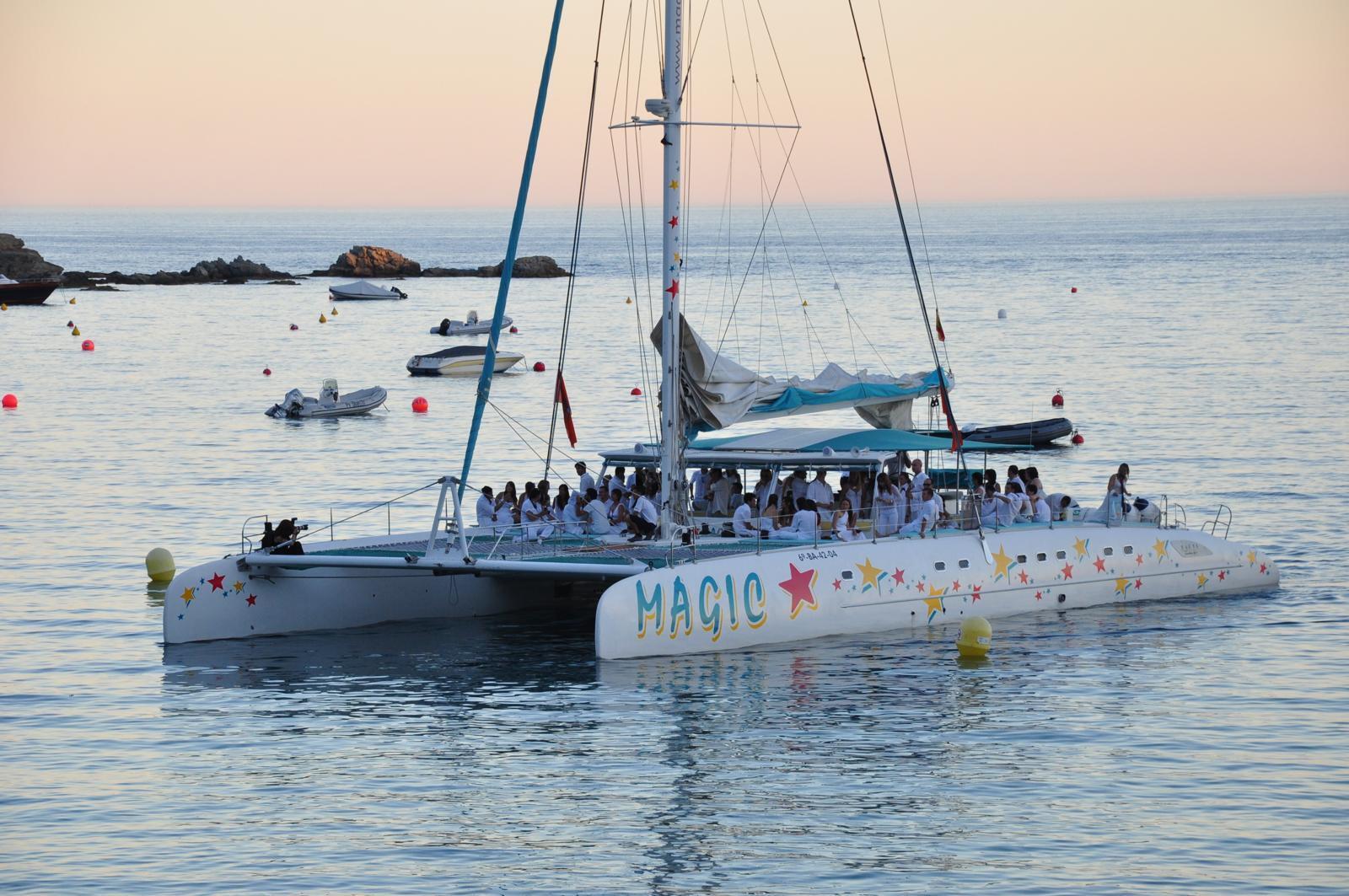 magic catamaran roses