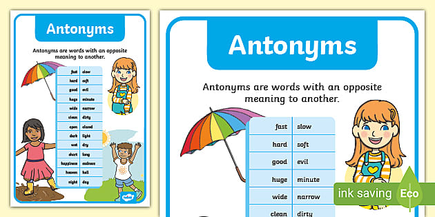 main antonym