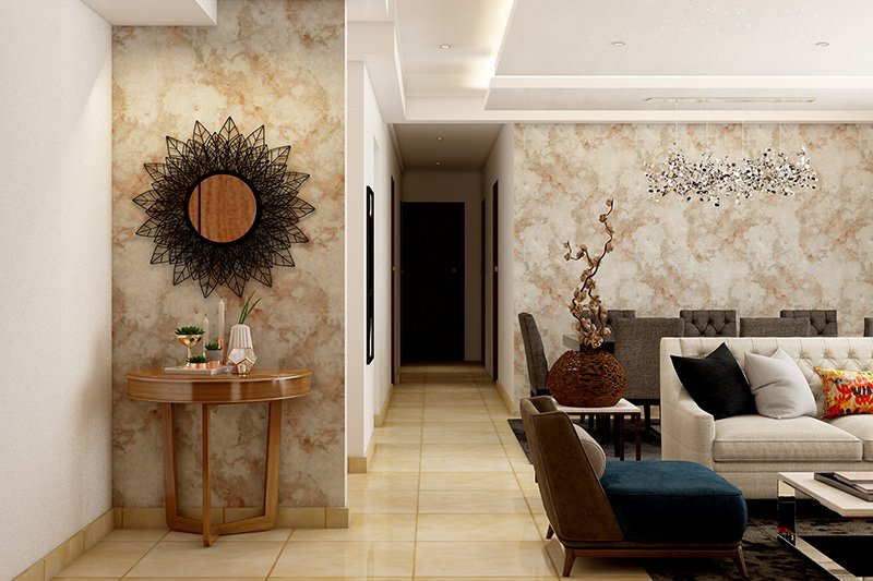 main entrance wall design ideas