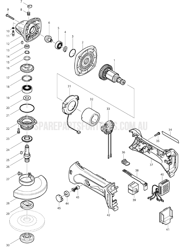 makita spare parts list