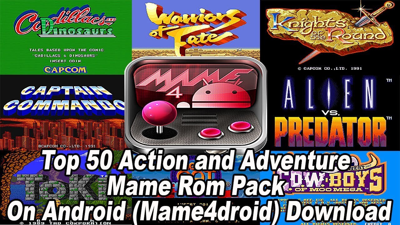 mame roms pack