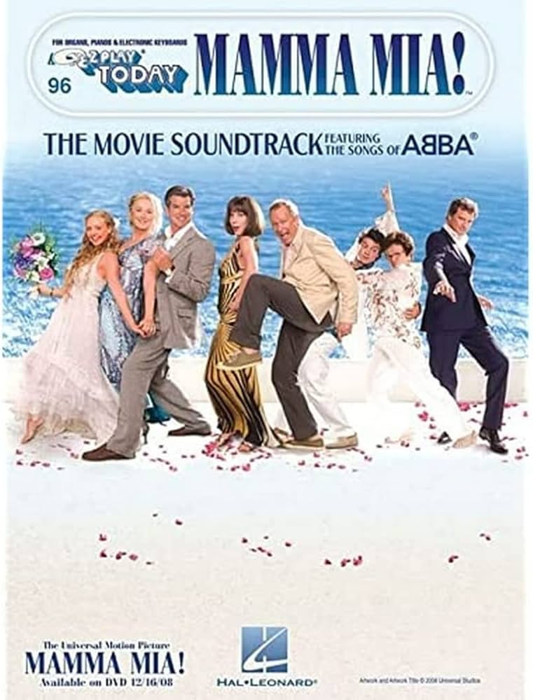 mamma mia movie soundtrack songs