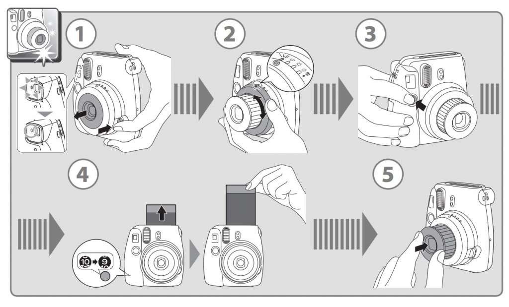 manual instax camera