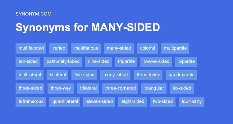 many sided synonym