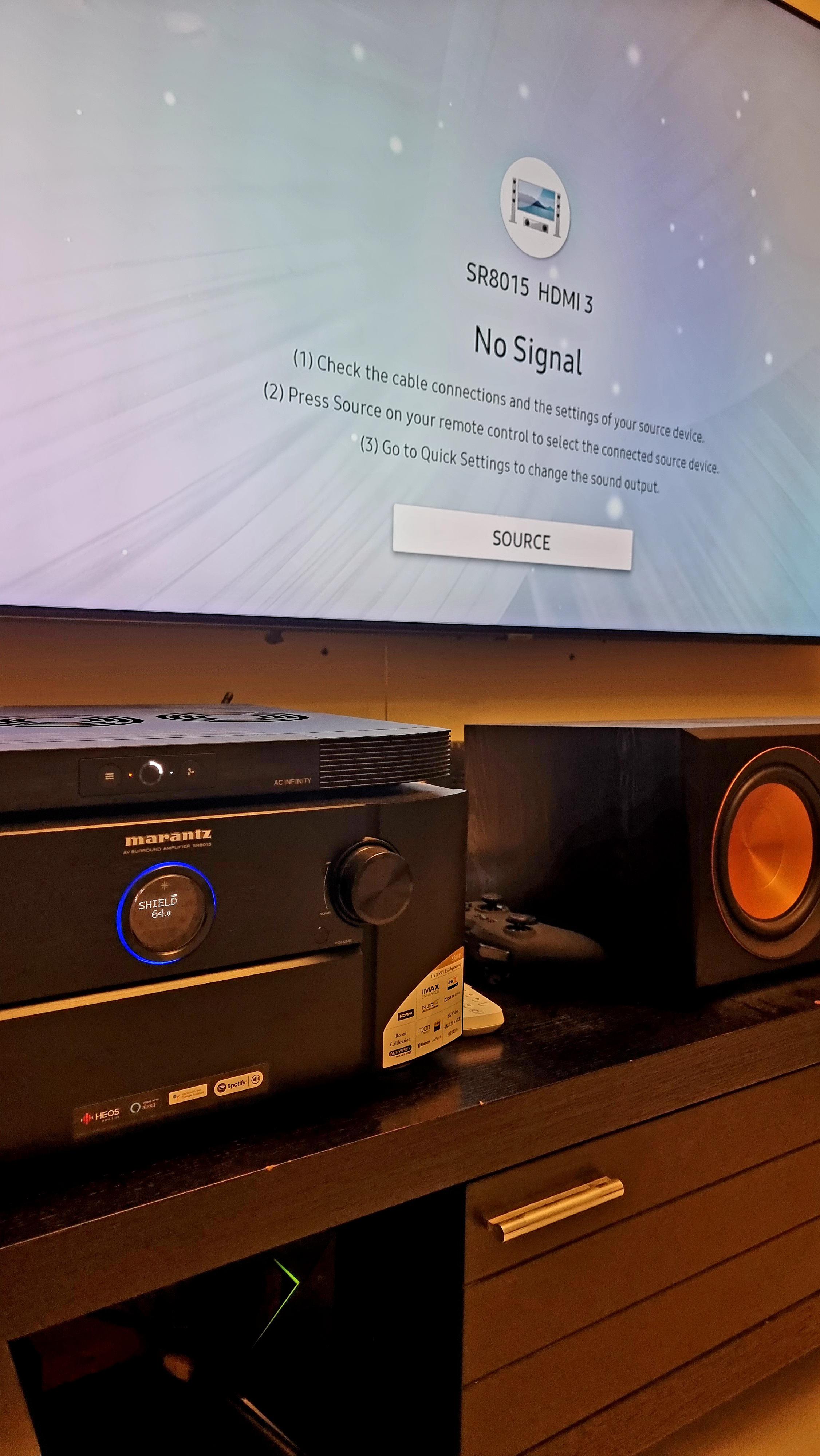 marantz on screen display not working