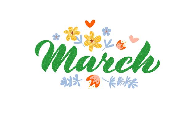 march clip art free