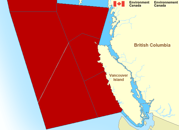 marine forecast british columbia