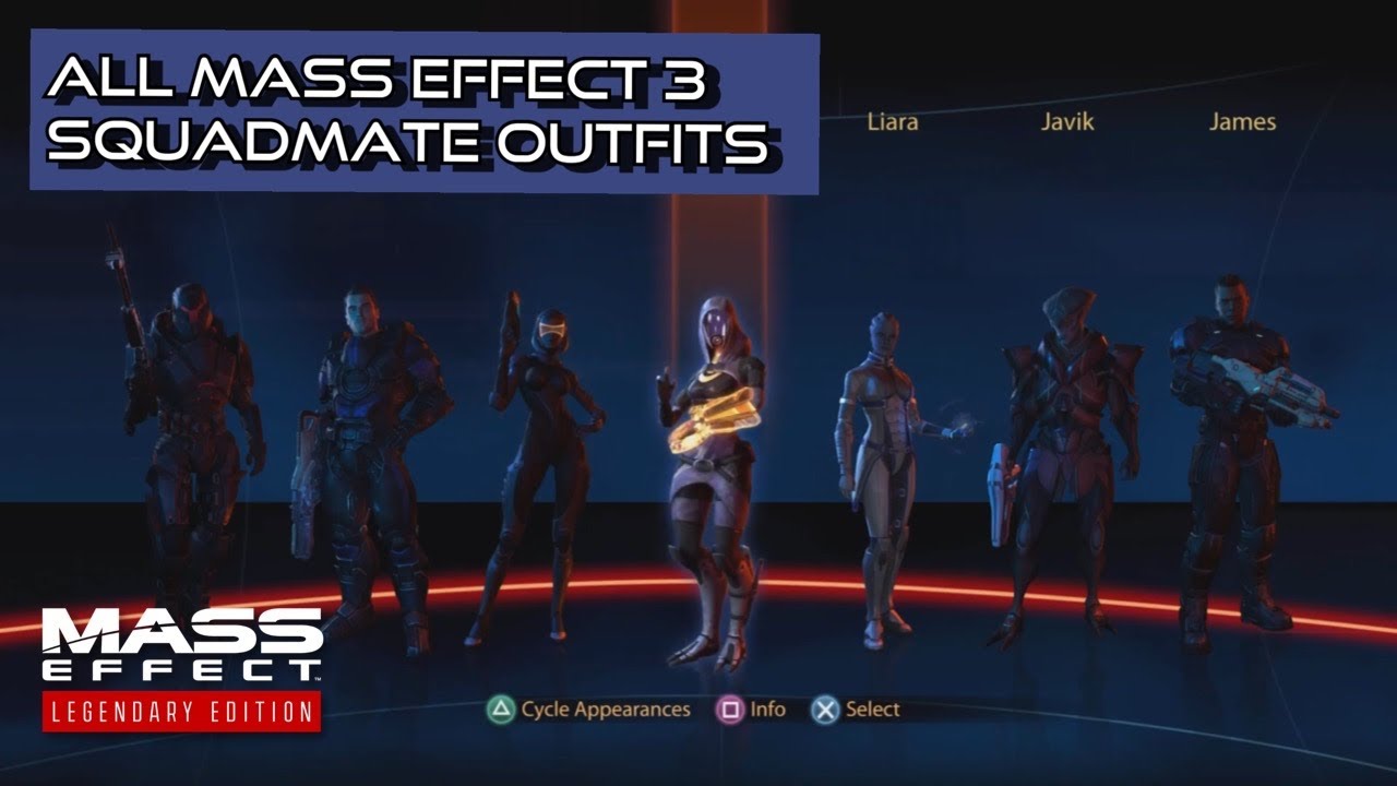 mass effect 3 squadmates