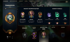 mastery points league of legends