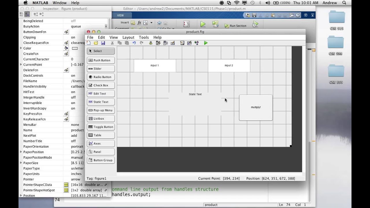 matlab gui