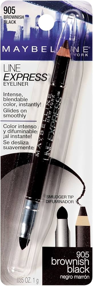 maybelline line express eyeliner brownish black