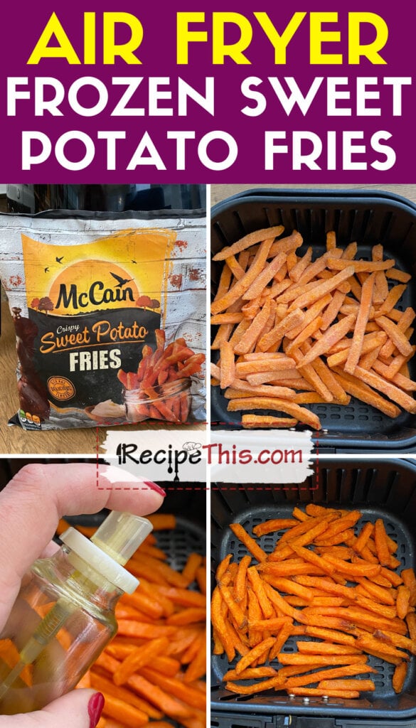 mccain sweet potato fries air fryer