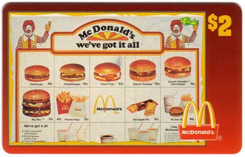 mcdonalds 1996