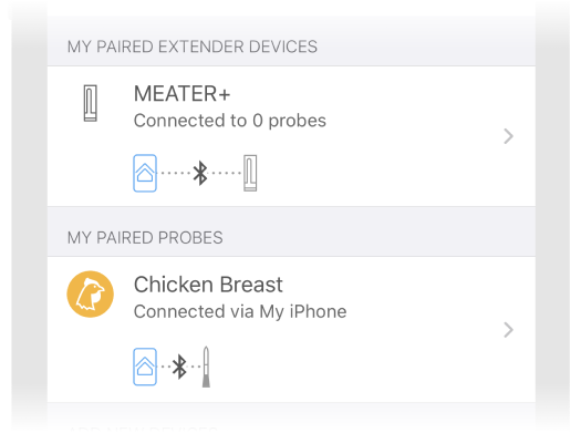 meater probe not connecting