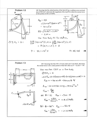 mechanics of materials beer 6th edition solutions