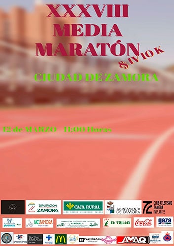 media maratón zamora 2024