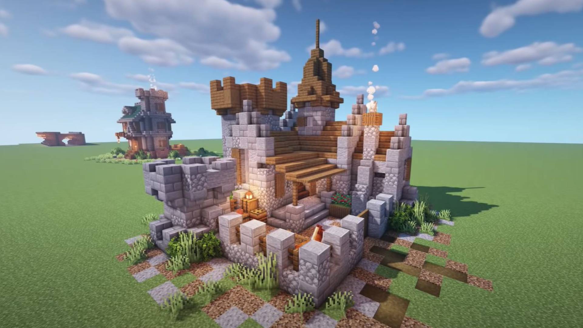 medieval castles minecraft