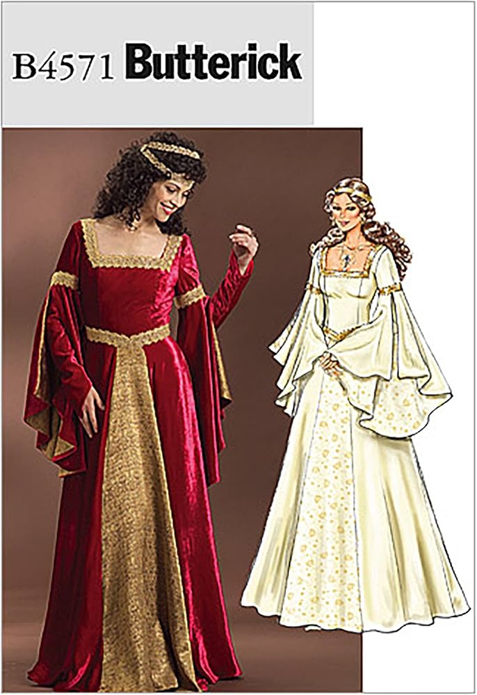 medieval dress sewing pattern