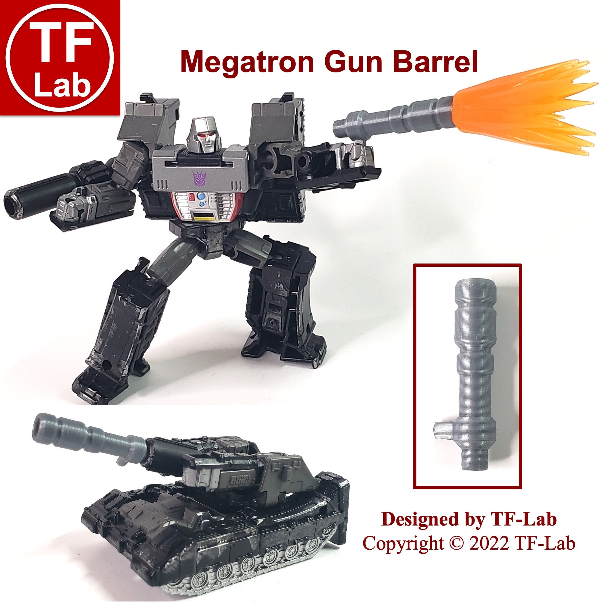 megatron transformers gun