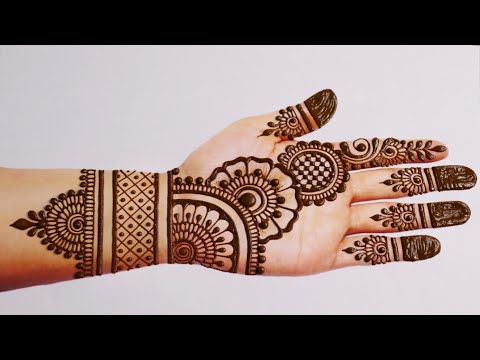 mehndi design easy