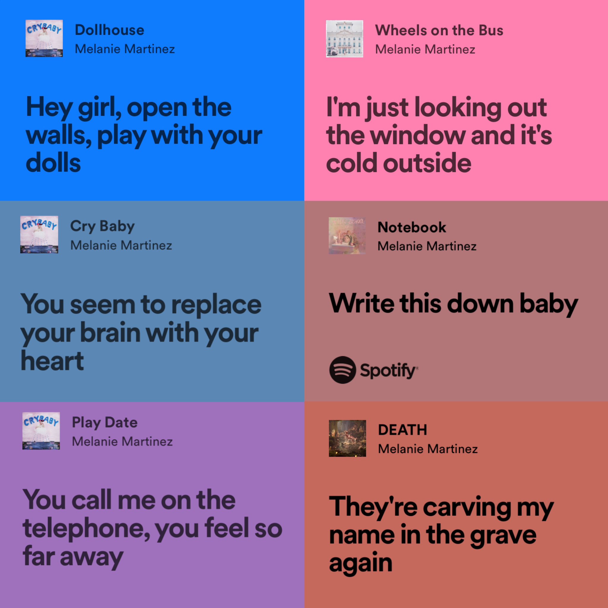 melanie martinez lyrics