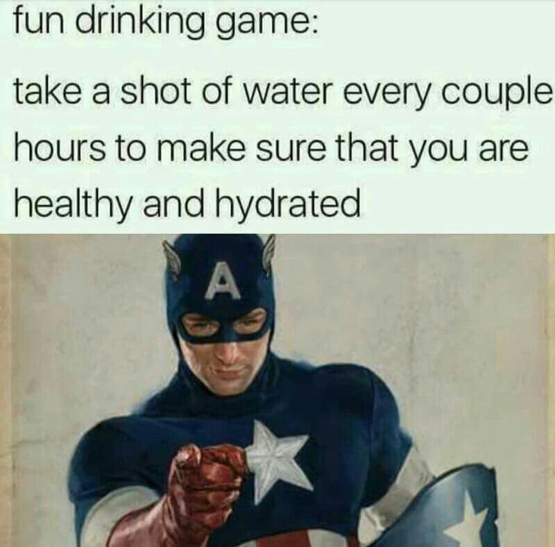 memes about drinking water