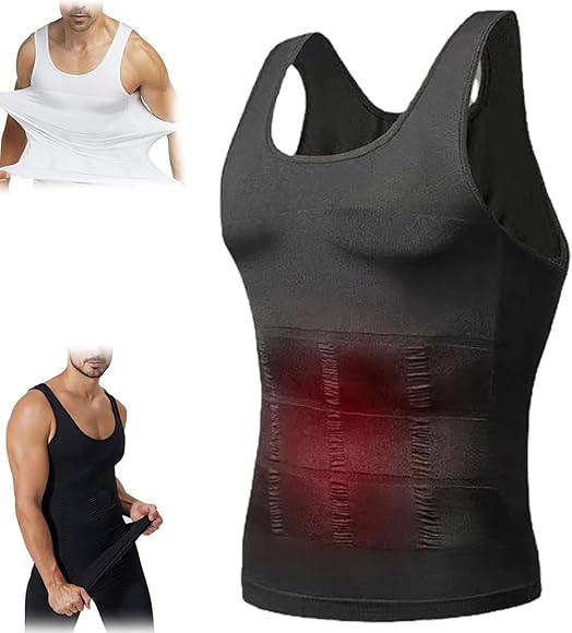 mens body shaper vest