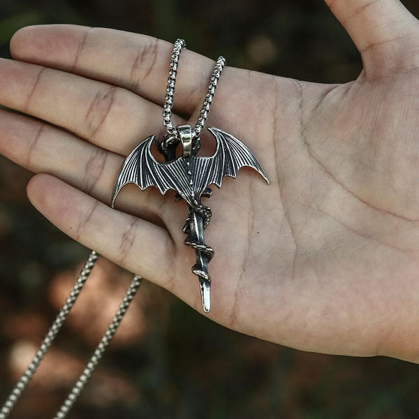 mens gothic necklaces