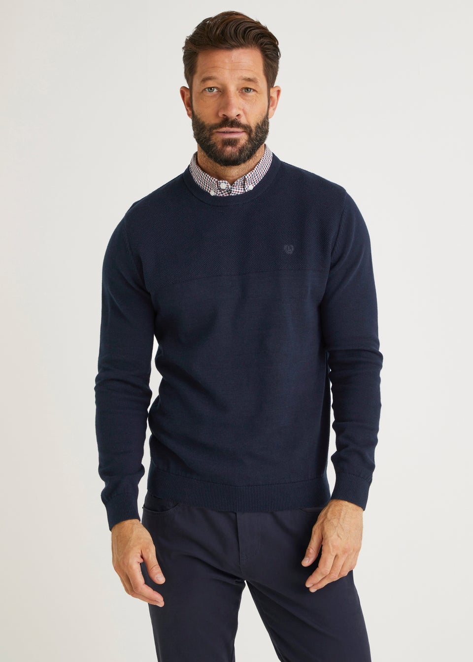 mens mock shirt jumper