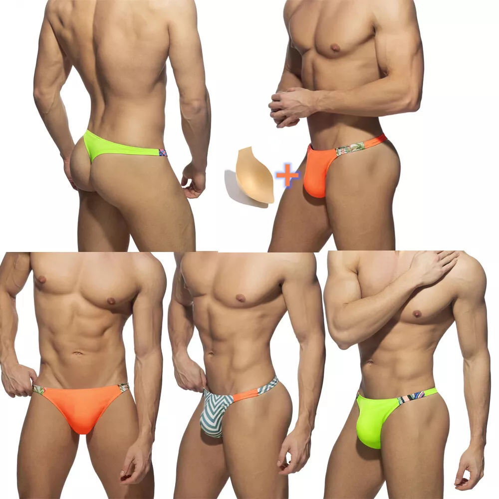 mens thong swim trunks