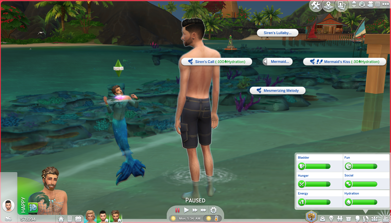 mermaid mod the sims 4