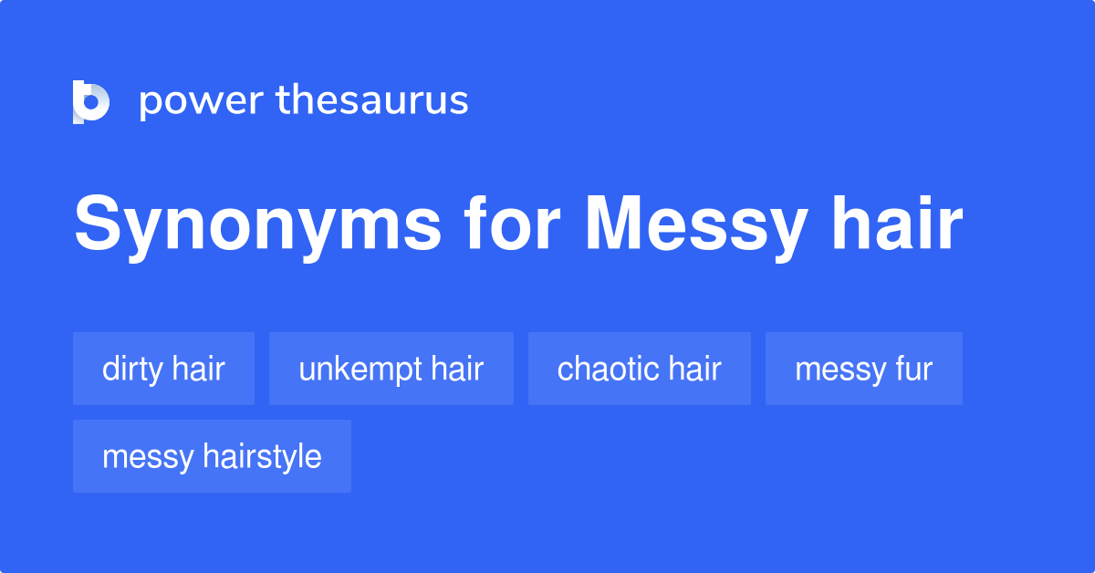 messy synonym