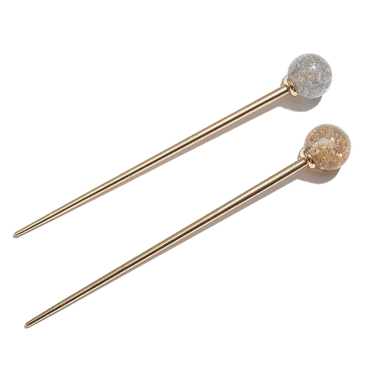 metal hair sticks