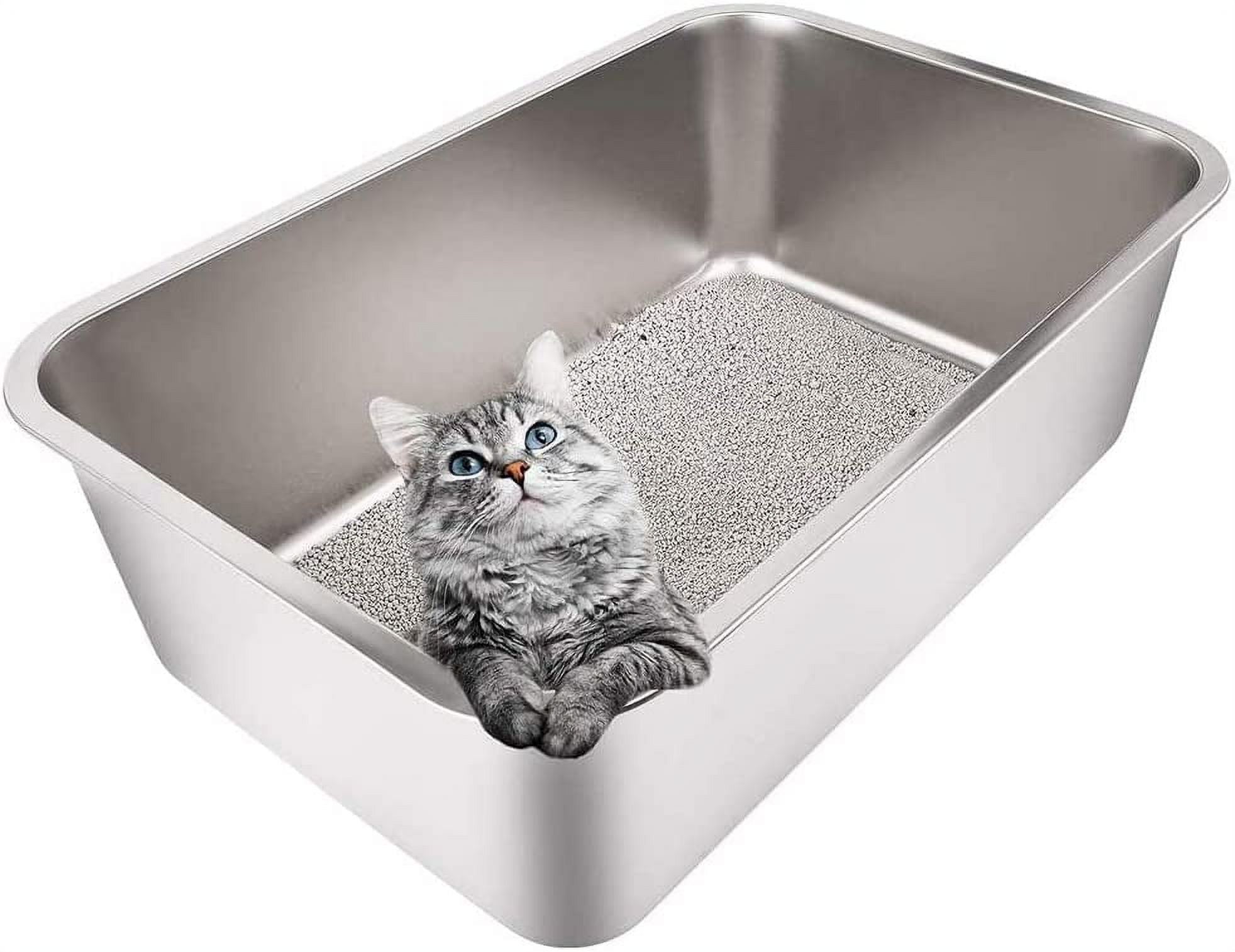 metal litter tray