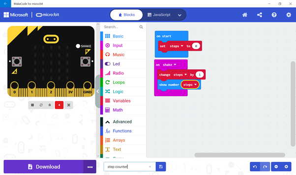 microbit makecode