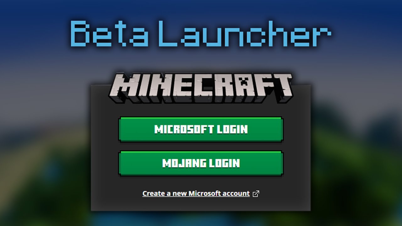 minecraft beta launcher