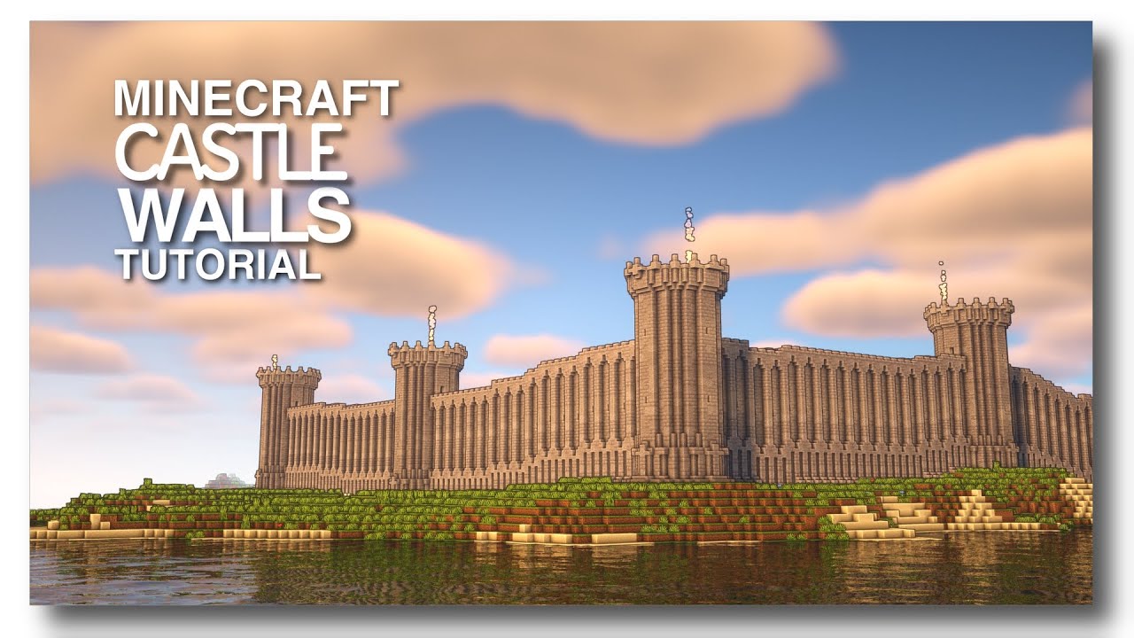 minecraft castle walls