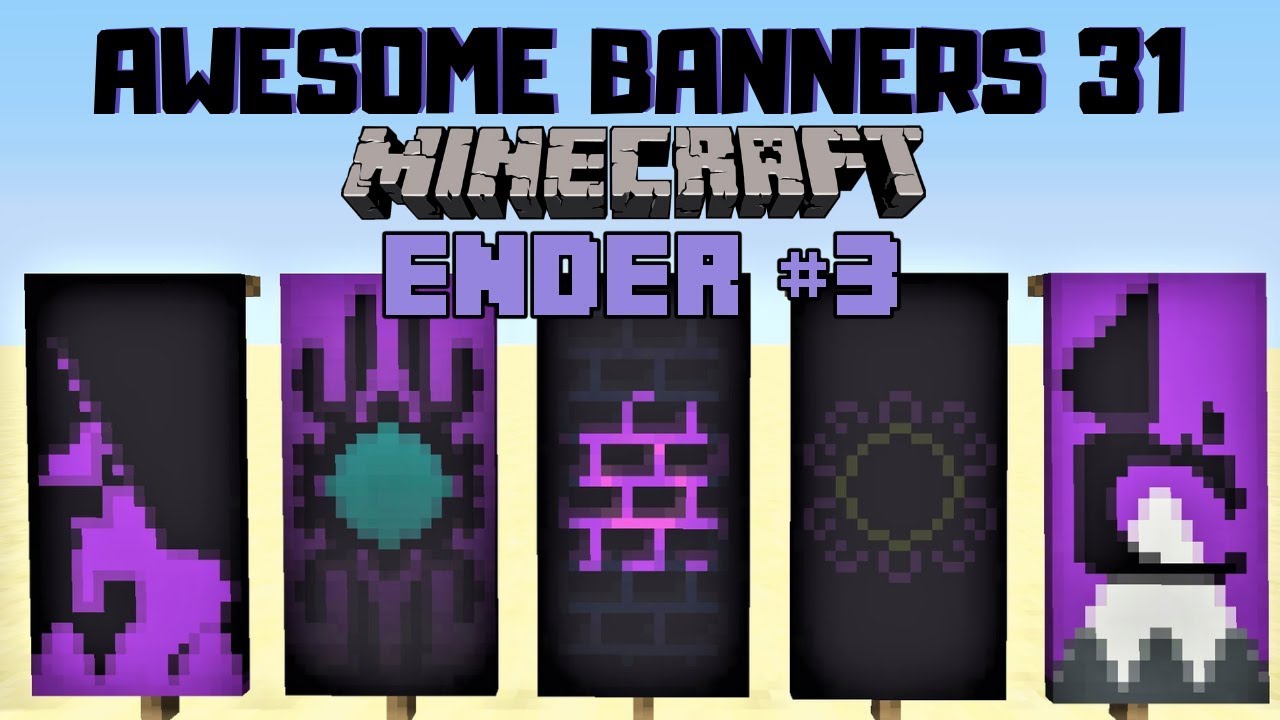 minecraft cool banners