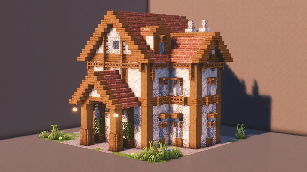 minecraft house schematic