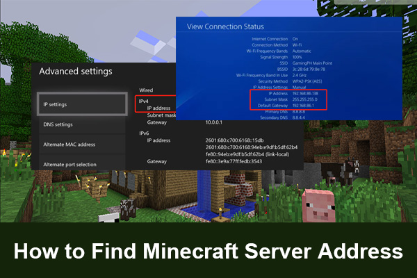 minecraft servers ip address