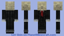minecraft skin slenderman
