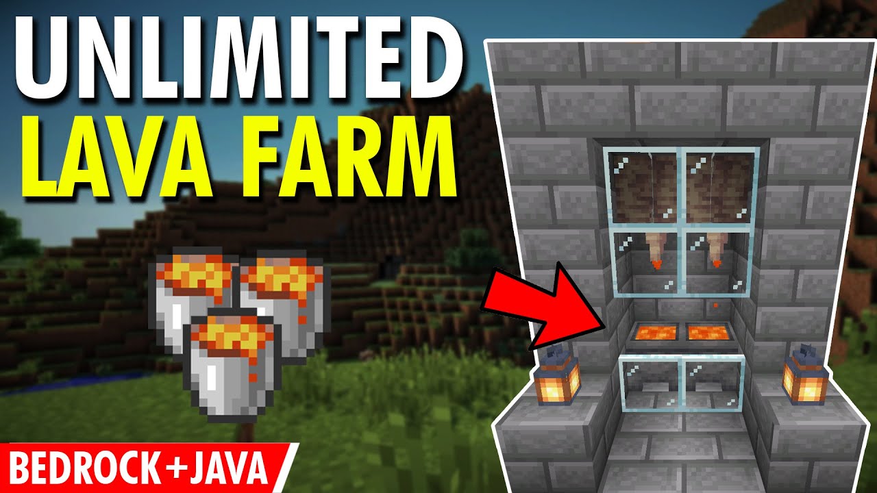 minecraft unlimited lava