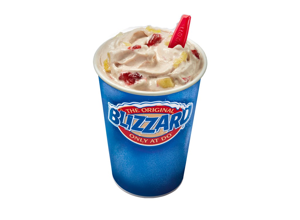 mini blizzard dairy queen calories