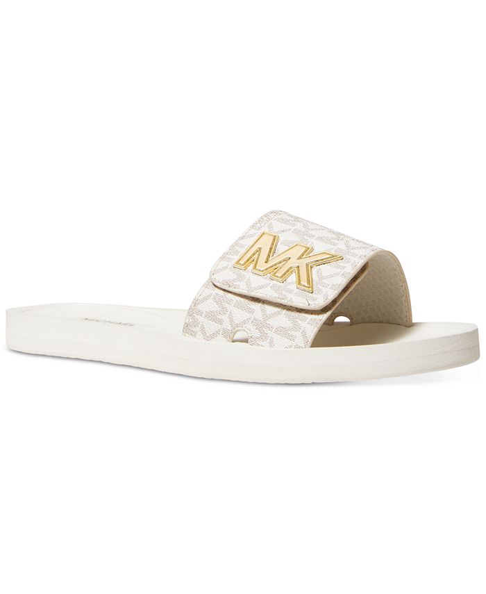 mk slide sandals