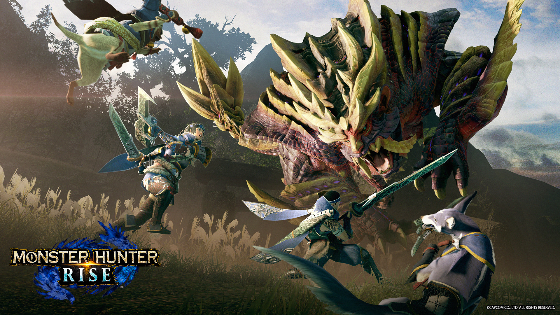 monster hunter background