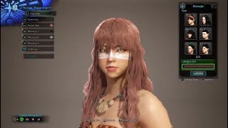 monster hunter world hairstyles