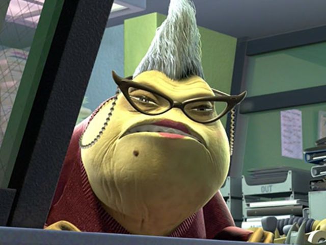 monsters inc reception lady