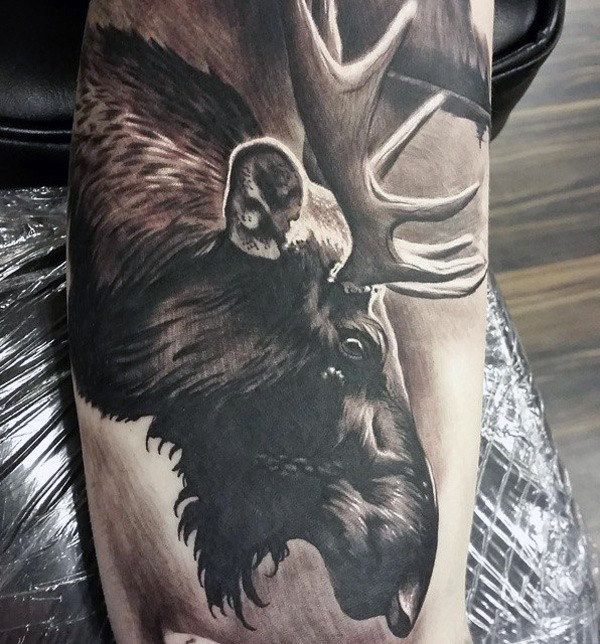 moose tattoo