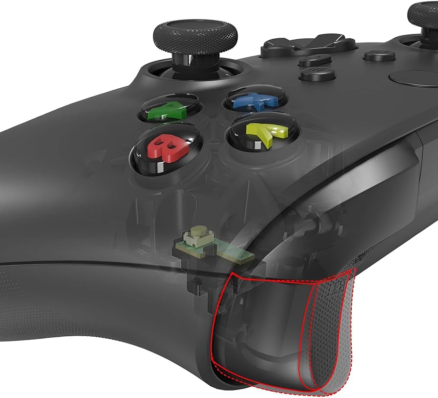 mouse click triggers xbox controller