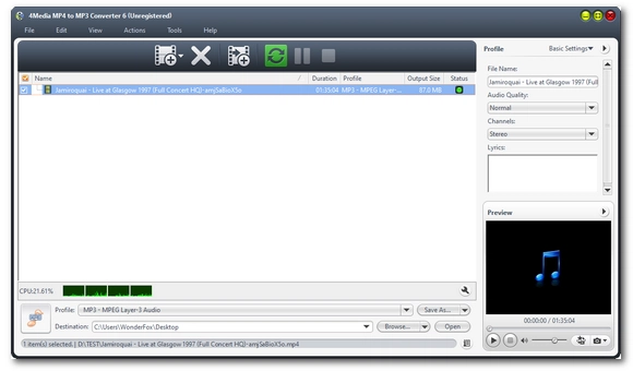 mp4 to mp3 audio converter free download